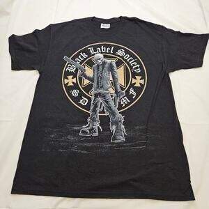 Hanes Heavyweight Men's 2007 Black Label Society Music Shirt Tee Size Large